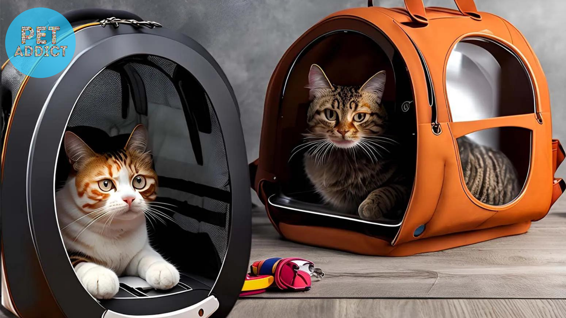 Cozy Cat Backpacks with Bedding
